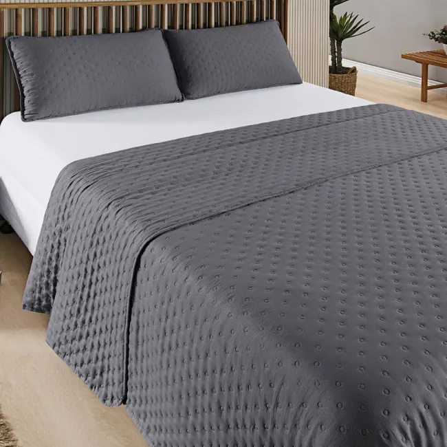 Kit Cobre Leito Colcha King