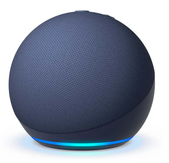Echo Dot (5 gerao) Smart Speaker com Alexa Amazon Azul