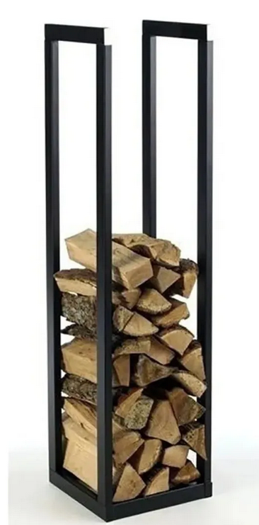 Porta Lenha Metal Suporte Lenha Lareira Fogo Braseiro