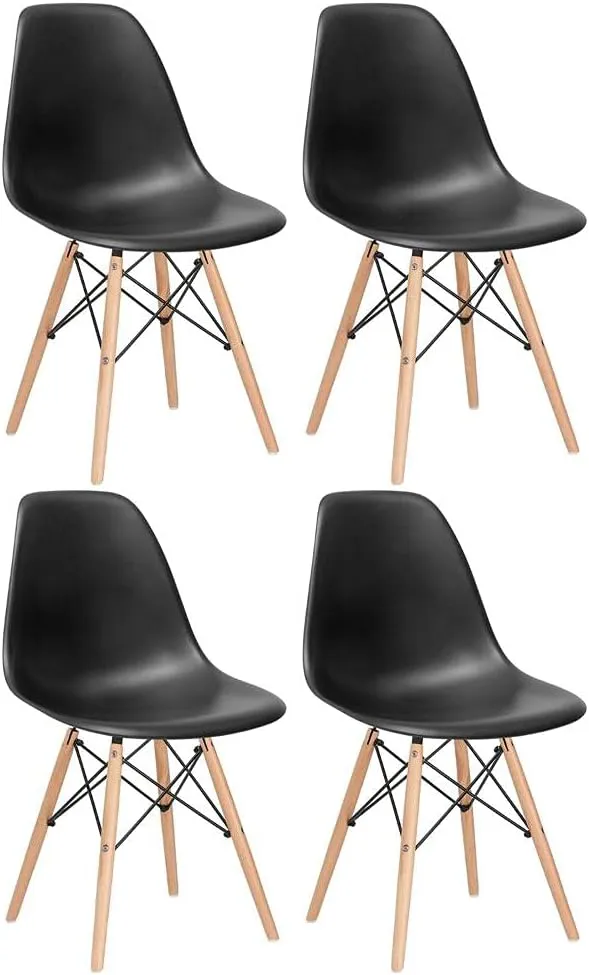 Loft7 Home Decor, Kit 4 Cadeiras Charles Eames Eiffel
