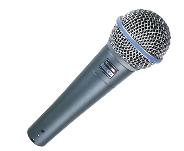 Microfone Dinamico Shure Beta 58a Profissional